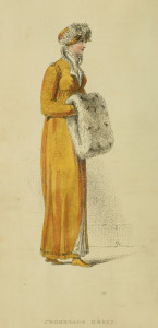 1814 v11 Ackermann's fashion plate 4 - Promenade Dress