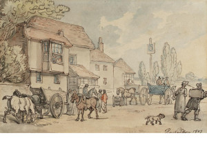 A Country Inn by Rowlandson