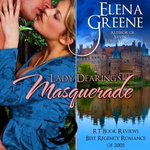 Lady Dearing's Masquerade Audiobook Cover