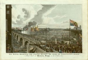 Prince & Duke at Waterloo Bridge 1817